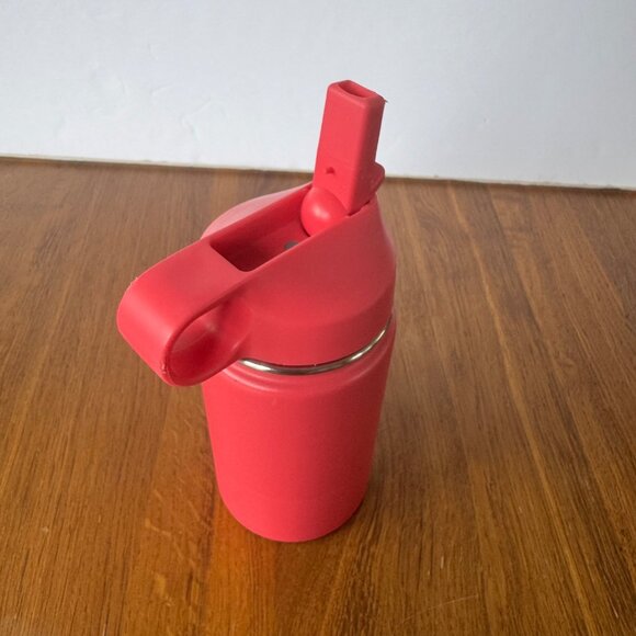 Hydro Flask Kids Wide Mouth Water Bottle 12oz Double Wall Insulated Pink Steel - Picture 4 of 8